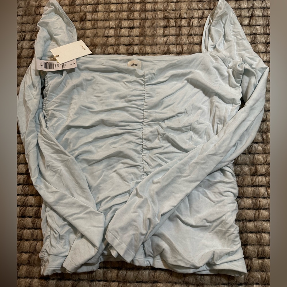Wilfred long sleeve in pale blue
